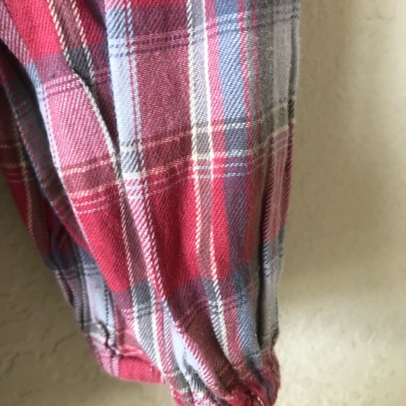Anthropology Once Upon A Dream Red Plaid Shirt - Picture 6 of 6